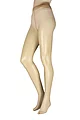 Women's 1 Pair Falke Shelina 12 Denier Ultra Transparent Tights With Shimmer - Cocoon