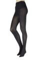 Ladies 1 Pair Falke Pure Matt 100 Tights - Black