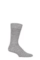 Mens and Women's 1 Pair SOCKSHOP of London Plain Alpaca Socks - Natural Light Grey