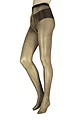 Women's 1 Pair Falke 30 Denier Glitter Shimmer Tights - Black / Gold