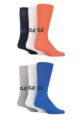 Mens 6 Pair Ralph Lauren Cotton Crew Sports Socks - Bright Multi
