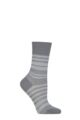 Women's 1 Pair Falke Sunset Stripe Sensitive Lyocell Socks - Blue