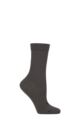 Ladies 1 Pair Falke Stabilizing Wool Everyday Socks - Platinum