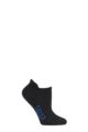 Women's 1 Pair Falke Cool Kick Sneaker Socks - Black