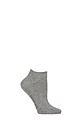 Women's 1 Pair Falke Sensitive London Gentle Grip Cotton Sneaker Socks - Grey