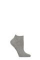 Women's 1 Pair Falke Sensitive London Gentle Grip Cotton Sneaker Socks - Grey