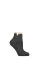 Ladies 1 Pair Falke Cosy Plush Wool and Alpaca Socks - Anthracite