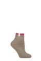 Women's 1 Pair Falke Cosy Plush Wool and Alpaca Socks - Nutmeg Melange