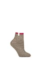 Women's 1 Pair Falke Cosy Plush Wool and Alpaca Socks - Nutmeg Melange