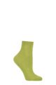 Ladies 1 Pair Falke Fresh Herbs Cotton Anklet Socks - Bamboo