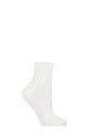 Women's 1 Pair Falke Ribbed Wool Bed Socks - Off White