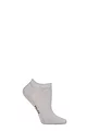 Women's 1 Pair Falke Fine Softness Modal Trainer Socks - Silver