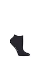 Women's 1 Pair Falke Fine Softness Modal Trainer Socks - Dark Navy