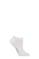 Women's 1 Pair Falke Fine Softness Modal Trainer Socks - Light Blue