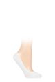 Women's 1 Pair Falke Midi Step Shoe Liners - White