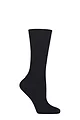 Women's 1 Pair Falke Cosy Wool and Cashmere Boot Socks - Navy