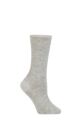 Ladies 1 Pair Falke No 1 100% Cashmere Socks - Marengo