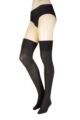 Ladies 1 Pair Falke Soft Merino Wool Over the Knee Socks - Anthracite