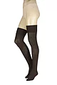 Women's 1 Pair Falke Soft Merino Wool Over the Knee Socks - Dark Brown