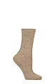 Women's 1 Pair Falke Soft Merino Special Edition Textured Wool Socks - Nature Melange