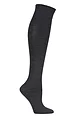 Women's 1 Pair Falke Sensitive Berlin Merino Wool Left And Right Knee High Socks - Anthracite