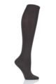 Ladies 1 Pair Falke Soft Merino Wool Knee High Socks - Dark Brown