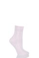 Falke Dames Sokken Bedsock Rib W Hp wol kasjmier dik