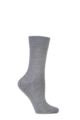 Women's 1 Pair Falke Sensitive Berlin Merino Wool Left And Right Comfort Cuff Socks - Shetland