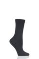 Ladies 1 Pair Falke Soft Merino Wool Socks - Black