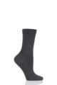 Ladies 1 Pair Falke Soft Merino Wool Socks - Anthracite