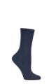 Women's 1 Pair Falke Cosy Wool and Cashmere Socks - Dark Navy