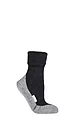 Women's 1 Pair Falke CosyShoe Slipper House Socks - Black