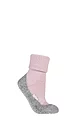 Women's 1 Pair Falke CosyShoe Slipper House Socks - Pink