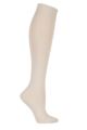 Women's 1 Pair Falke Cotton Touch Knee High Socks - Cream