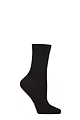 Women's 1 Pair Falke Cotton Touch Anklet Socks - Black