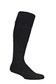 Mens 1 Pair Glenmuir Birkdale Cotton Cushioned Knee High Golf Socks - Black