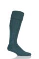 Mens 1 Pair Glenmuir Birkdale Cotton Cushioned Knee High Golf Socks - Rich Green