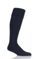 Mens 1 Pair Glenmuir Birkdale Cotton Cushioned Knee High Golf Socks - Rich Navy