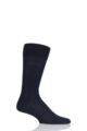 Mens 1 Pair BOSS George RS Gentle Mercerised Cotton Socks - Dark Blue