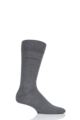 Mens 1 Pair BOSS Marc Plain 98% Combed Cotton Socks - Light Grey