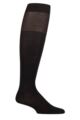 Mens 1 Pair Boss George Cotton Knee High Socks - Black