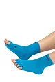 Mens and Women's 1 Pair TOETOE Health Range Toe Separator Toe Socks - Turquoise