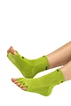 Mens and Women's 1 Pair TOETOE Health Range Toe Separator Toe Socks - Green