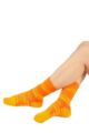 Mens and Women's 1 Pair TOETOE Sport Range All Sports Ankle Toe Socks - Orange