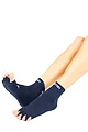 Mens and Women's 1 Pair TOETOE Health Range Toe Separator Toe Socks - Navy