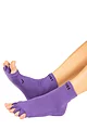 Mens and Women's 1 Pair TOETOE Health Range Toe Separator Toe Socks - Purple