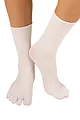 Mens and Women's 1 Pair TOETOE Health Range Post Operation Toe Socks - White