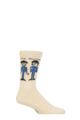 SOCKSHOP Music Collection 1 Pair The Beatles Cotton Socks - Cartoon Standing