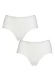 Women's 2 Pack Falke Daily Comfort Cotton Hipster Briefs - White