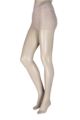 Ladies 1 Pair Calvin Klein Ultra Bare Infinate Sheer Tights with Control Top - Buff